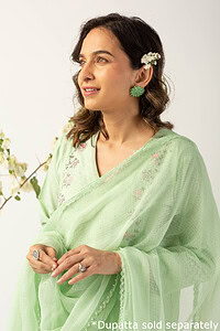 Image for Kusvaa Cood081 Samanvitha Cotton Linen Co Ord Set Pocket New