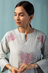 Image for Kusvaa Cood084 Achala Cotton Linen Co Ord Set Featured