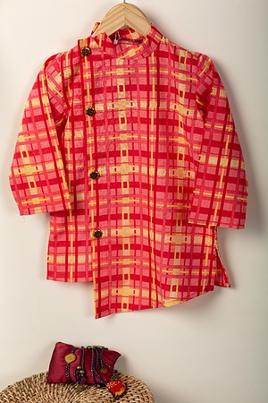 Image for Kusvaa Byw044 Jay Cotton Boys Kurta Featured