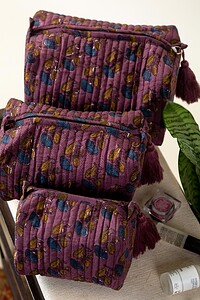 Image for Kusvaa Ubg015 Udita Toiletry Pouch Set Of 3 Featured