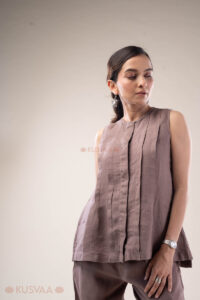 Image for Kusvaa Cood135 Yashvi Linen Co Ord Set Featured