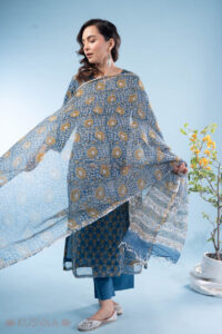 Image for Kusvaa Kds034 Aaryahi Kurta With Dupatta Set Front
